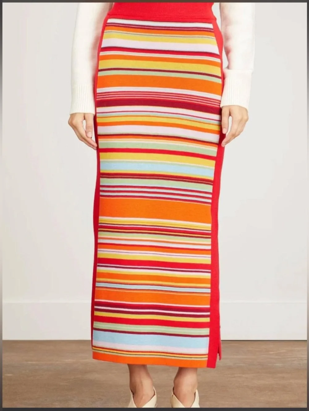 NWT Alemais extra fine merino wool skirt, XS - Picture 2 of 6